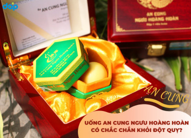 Thuốc an cung ngưu hoàng hoàn giá bao nhiêu